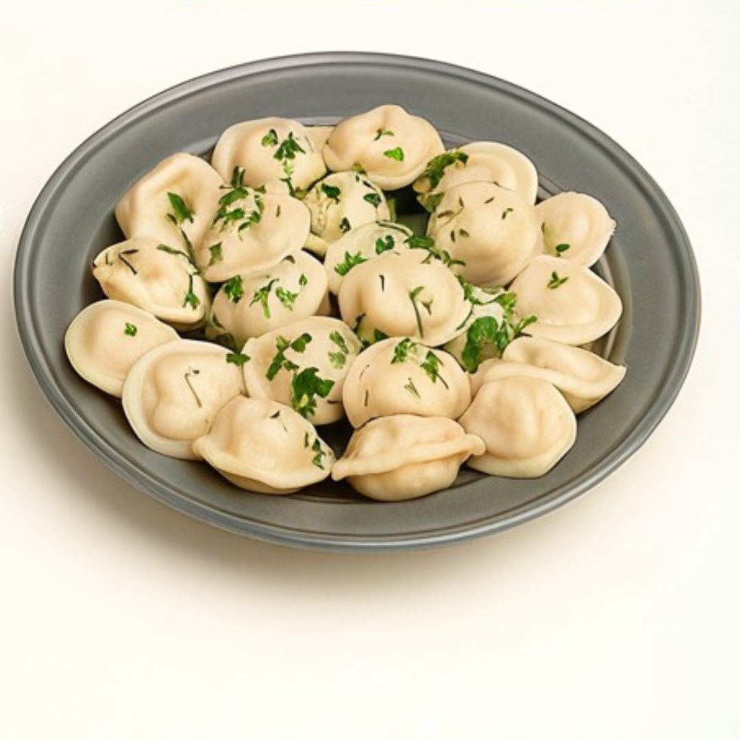 Rosół drobiowy z pielmieniami